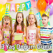 3 Yaş Doğum Günü