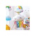 Gökkuşağı Bulut Folyo Balon 80 Cm