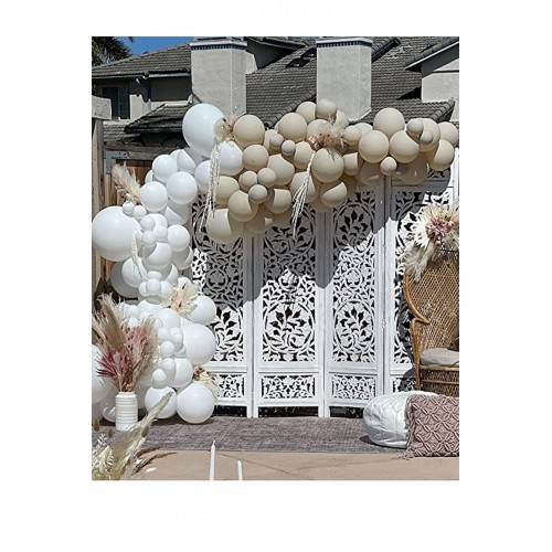 60lı Soft Balon Seti 30 Deniz Kumu + 30 Beyaz Mat Pastel Soft Balon Zinciri Baby Shower Bride To Be 60lı Soft Balon Seti 30 Deniz Kumu + 30 Beyaz Mat Pastel Soft Balon Zinciri Baby Shower Bride To Be