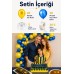 Sarı Lacivert 40li Doğum Günü Balon Zinciri ve Yapışkanı Metalik Koyu Mavi Seti Konsept Parti