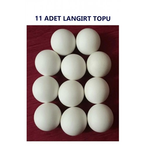 Profesyonel Langırt Topu 11 Adet, Langırt Masası Oyun Futbol Topları