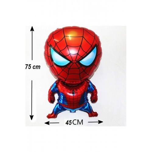 1 Adet Spiderman, Örümcek Adam Folyo balon 30cmx50cm