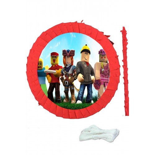 1 Adet Roblox Pinyata Doğum Günü Pinyatası Sopa+ip