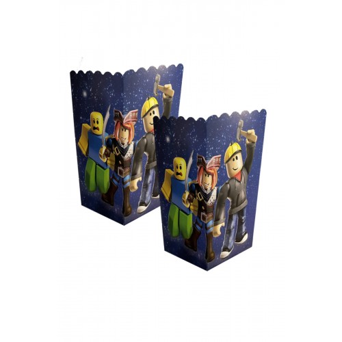  8li Roblox Popcorn Mısır Kutusu