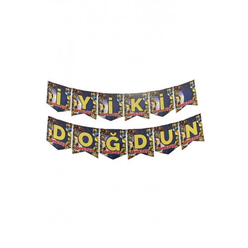 Roblox Iyi Ki Doğdun Doğum Günü Parti Yazısı Süsü