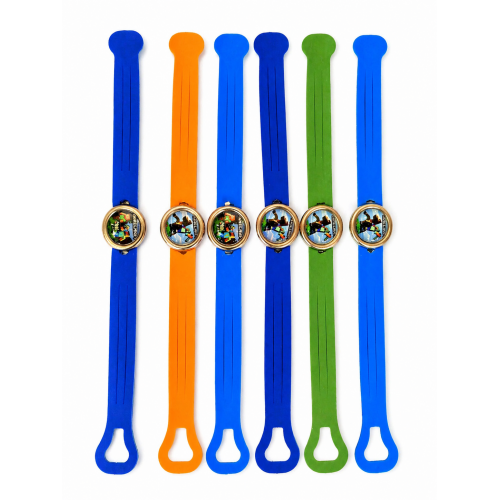 6 Adet Parti Doğum Günü Bilekliği Minecraft Baskılı Hediye Çoçuk Bileklik