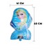 5 Adet Elsa Anna Frozen Karlar Ülkesi Kraliçesi Folyo Balon Seti