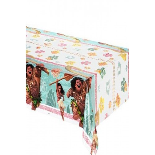 Moana Temalı Plastik Masa Örtüsü