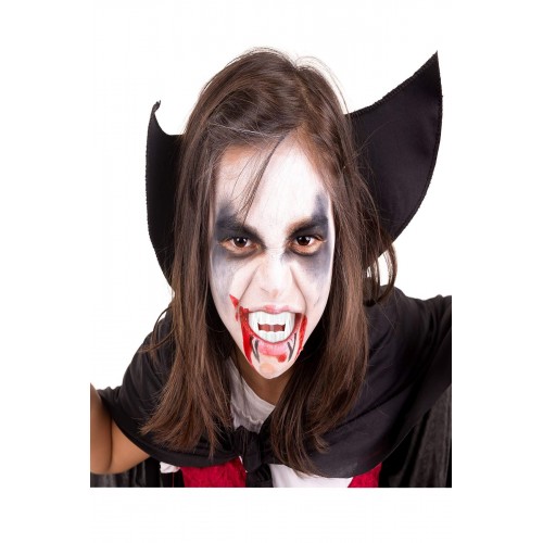 10'lu Takma Vampir Dişi, Happy Halloween Vampir Dişi Cadılar Bayramı Kostüm Takma Diş