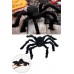 1 Adet Cadılar Bayramı Tüylü Örümcek Halloween Siyah Tüylü Örümcek Dekor Süs 30 Cm