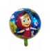 1 Adet Pembe Maşa ve Koca Ayı Folyo Şekilli Uçan Balon