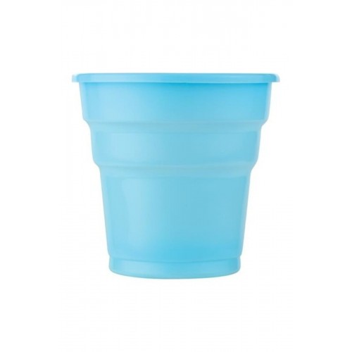 25 Adet Açık Mavi Bardak 200 ml Kullan At Doğum Günü Parti Ucuz