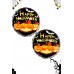 2 Ad Halloween Balkabağı Baskılı Folyo Balon Cadılar Bayramı Balon Süs Happy Halloween Balloons 45cm