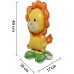 Ayaklı Aslan Folyo Balon 3d Safari Hayvanlar Konsept Balon Dik Durabilen 41cm