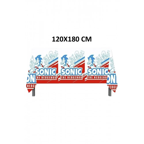 Sonic Boom Kirpi Sonic Masa Örtüsü Sonic Team Model Sonic 120X180cm
