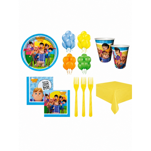 Rafadan Tayfa 16 Kişilik Doğum Günü Parti Seti Doğum Günü Süsleme