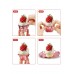 25'li Rose Gold Metalik Muffin Kek Ve Sufle Kapsülü Parlak Bakır Renk Cupcake Pişirme Kağıdı