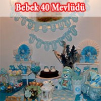 Bebek Mevlüt Süsleri