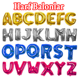 Harf Folyo Balonlar