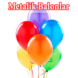 Metalik Parlak Balonlar