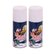2 Adet Yılbaşı Kar Spreyi 150 ml (ERİMEYEN, AĞAÇ, PENCERE VE CAM IÇİN KALICI YAZI KAR SPREYİ)