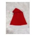 2 Adet Çocuk Yetişkin Kırmızı Polar Noel Baba - Anne Şapkası Beyaz Ponponlu Yılbaşı Şapka Christmas