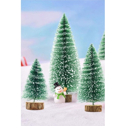 3'lü Mini Masa Çamı Yeşil 20/15/10 cm Boyutlarında Yılbaşı Hediyelik Çam Ağaçı Süs Dekor 3'lü Mini Masa Çamı Yeşil 20/15/10 cm Boyutlarında Yılbaşı Hediyelik Çam Ağaçı Süs Dekor