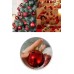 6 Adet Büyük Boy Kırmızı Yılbaşı Çam Ağaçı Süsü Yeni Yıl Noel Dekor Parlak Cici Top Süs 6cm