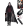 Halloween 120cm Siyah Kapşonlu Pelerin Çığlık Kan Efekt Maske Şaka Bıçağı Set Cadılar Bayramı Parti