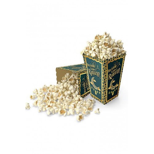 8'li Hoşgeldin Ya Şehri Ramazan Mısır Kutusu, Ramadan Ramazan Bayramı Sofrası, Oda Süsleme 11x8 Cm
