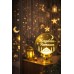 Hoşgeldin Ramazan Duvar ve Masa Işığı Süsü Gold Işıklı Feneri Dekoratif Mumluk Cami Asma Şamdan
