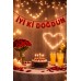 Sevgiliye Doğum Günü Anlamlı Güzel Sürpriz Romantik Mum Balon Gül Yaprağı Banner Ev Oda Süsleme Seti