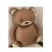 Retro Pastel Ayı Folyo Balon, Teddy Bear Çocuk Doğum Günü Parti Balonu 90cm