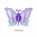 Mor Kelebek Şekilli Folyo Balon, Doğum Günü Parti Süsleme Dekor Balonu 79x53cm