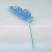 1 Ad Mavi Tüylü Tükenmez Kalem, Tüylü Gelin Nikah Kalemi