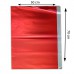 1 Adet Metalize Kırmızı Hediye Paketi, Kendinden Bantlı 50x70 cm - Parti Dolabı