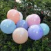 1 Adet 18inc Soft Mavi Makaron Balon, 45cm Pastel Parti Balonu - Parti Dolabı