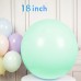 1 Adet 18inc Soft Mint Yeşili Makaron Balon, 45cm Pastel Balon - Parti Dolabı