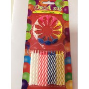 1 adet 24lü Doğum Günü Pasta Mumu