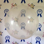 1 Adet 27 inç 68 cm Şeffaf Büyük Boy Jumbo Balon İnik