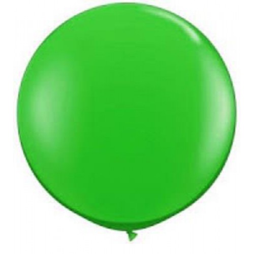 1 Adet 27 inç 68 cm Yeşil Jumbo Büyük Balon İnik - Parti Dolabı