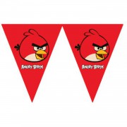 1 Adet 2m Angry Birds Bayrak Flama, Asmalı Duvar Süslemesi