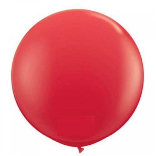 1 Adet 45 inç 114 cm Kırmızı Jumbo Büyük Balon İnik - Parti Dolabı