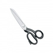 1 Adet Çelik Paslanmaz Büyük Terzi Makası, Tekstil Kumaş Makası 