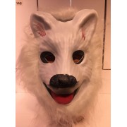 1 Adet Hayvan Şekilli Maske, Tüylü Köpek Şeklinde Parti Maskeleri