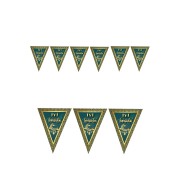 1 Adet Hoşgeldin Ramazan Yazılı Flama Süs 11 Ayın Sultanı Ramazan Bayramı Ipe Dizili Bayrak 2mt.