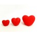 1 Adet Kırmızı Işıklı 11cm Kalp Led Romantik Dekoratif Hediyelik