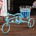 1 Adet Mavi Bisiklet Tasarımlı Dekoratif Mum Ev Dekorasyon - Parti Dolabı