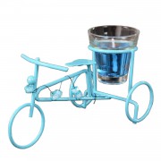 1 Adet Mavi Bisiklet Tasarımlı Dekoratif Mum Ev Dekorasyon 