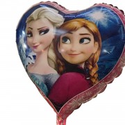 1 Adet Mavi Karlar Ülkesi Frozen Elsa Folyo Şekilli Uçan Balon